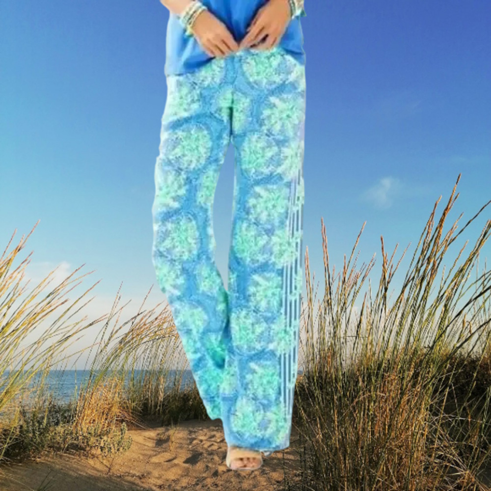 NWT - Lilly Pulitzer - Bennet Blue Tropic Like Its Hot Eng Size: Large - Picture 2 of 7